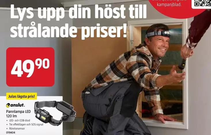 Pannlampa LID