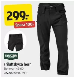 Friluftsbyxa herr