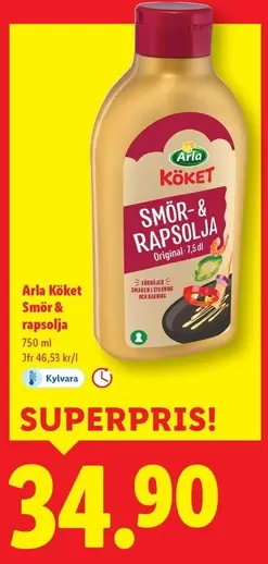 Arla - Smör & rapsolja