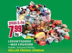 LÖSVIKTSGODIS