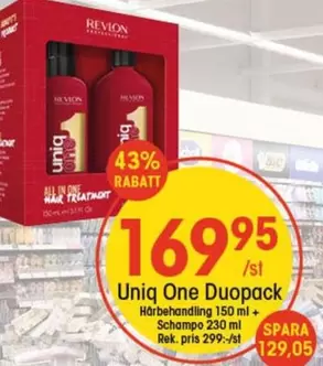 BIC - Uniq One Duopack