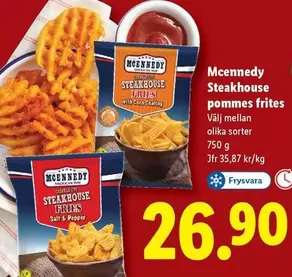 Mcennedy - Steakhouse pommes frites