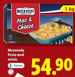 Mcennedy - Pasta med ostsås