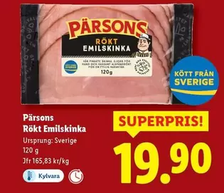 Pärsons - Rökt Emilskinka