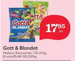 Malaco - Gott & Blandat
