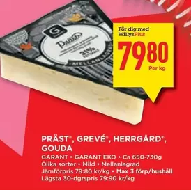 Garant - PRÄST, GREVÉ, HERRGÅRD, GOUDA