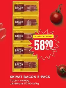 tulip - SKIVAT BACON 5-PACK