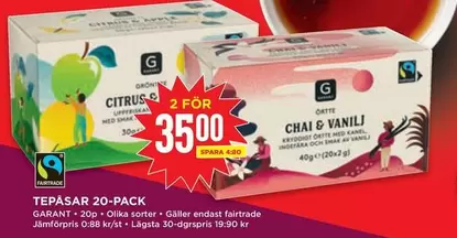 Garant - TEPASAR 20-PACK