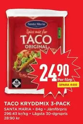 Santa Maria - TACO KRYDDMIX 3-PACK