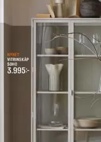 VITRINSKÅP SOHO