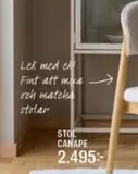 STOL CANAPE
