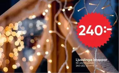Ljusslinga Istappar