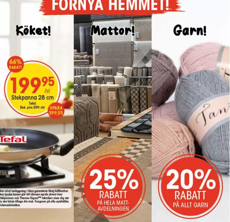 Tefal - Stekpanna 28 cm