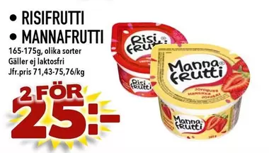 Risifrutti - RISIFRUTTI, MANNAFRUTTI