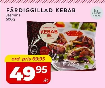 FÄRDIGGILLAD KEBAB