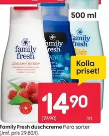 Family Fresh - Duschcreme