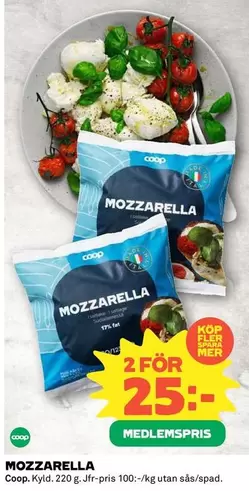 Coop - MOZZARELLA
