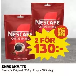 Nescafe - SNABBKAFFE