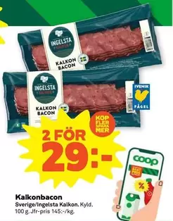 Ingelsta kalkon - Kalkonbacon