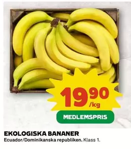 EKOLOGISKA BANANER