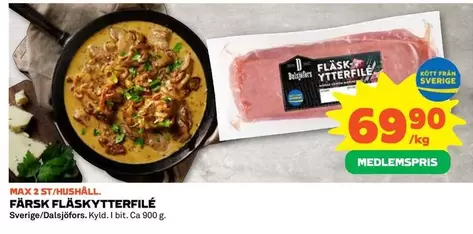 FÄRSK FLÄSKYTTERFILE
