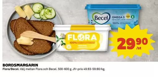 Flora - BORDSMARGARIN