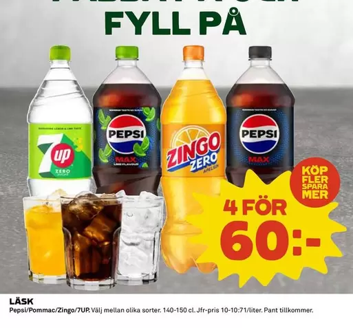 Pepsi - Pommac/Zings/7UP
