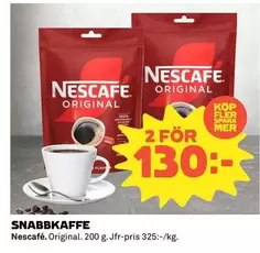 Nescafe - SNABBKAFFE