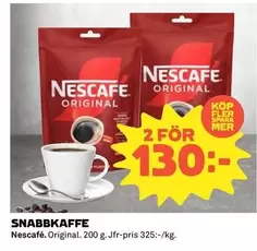 Nescafe - SNABBKAFFE
