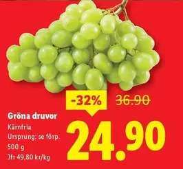 Gröna druvor