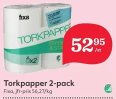 Fixa - Torkpapper 2-pack