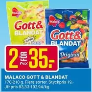 Malaco - GOTT & BLANDAT