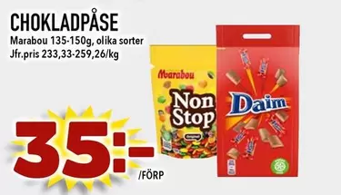 marabou - CHOKLADPÅSE