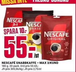 Nescafe - SNABBKAFFE