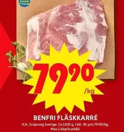 BENFRI FLÄSKKARRÉ