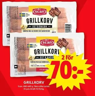 Scan - GRILLKORV
