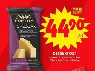 Castello - DESSERTOST