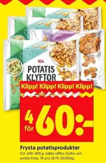 Potatis klyftor