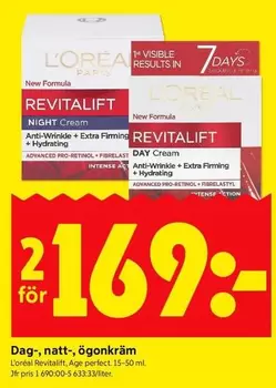 Extra - Dag-, natt-, ögonkräm