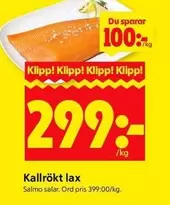 Kallrökt lax