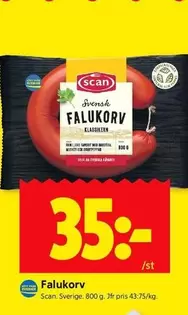 Scan - Falukorv
