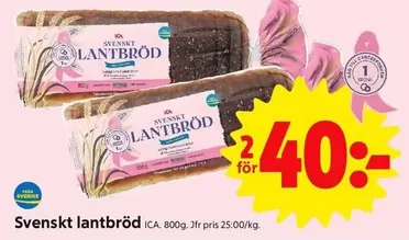 Svenskt lantbröd