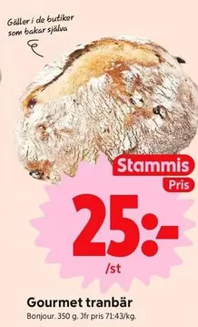 Bonjour - Gourmet tranbär