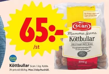 Scan - Köttbullar