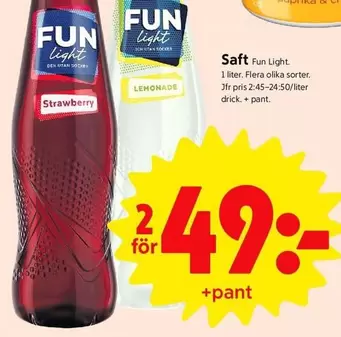 Fun Light -  Saft