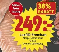 Laxfilé Premium