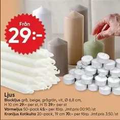 Kronljus - Ljus