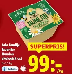 Arla - Humlan ekologisk ost