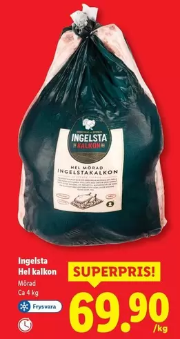 Ingelsta kalkon - Hel kalkon