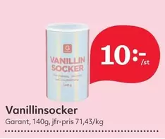 Garant - Vanillinsocker